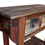 Console Table - Solid Reclaimed Wood