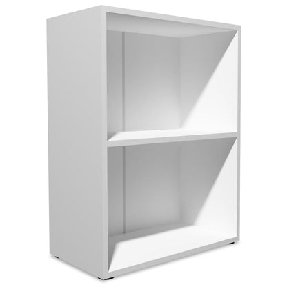 Bookshelf Chipboard White - 60×31×78cm