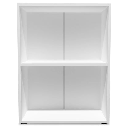 Bookshelf Chipboard White - 60×31×78cm