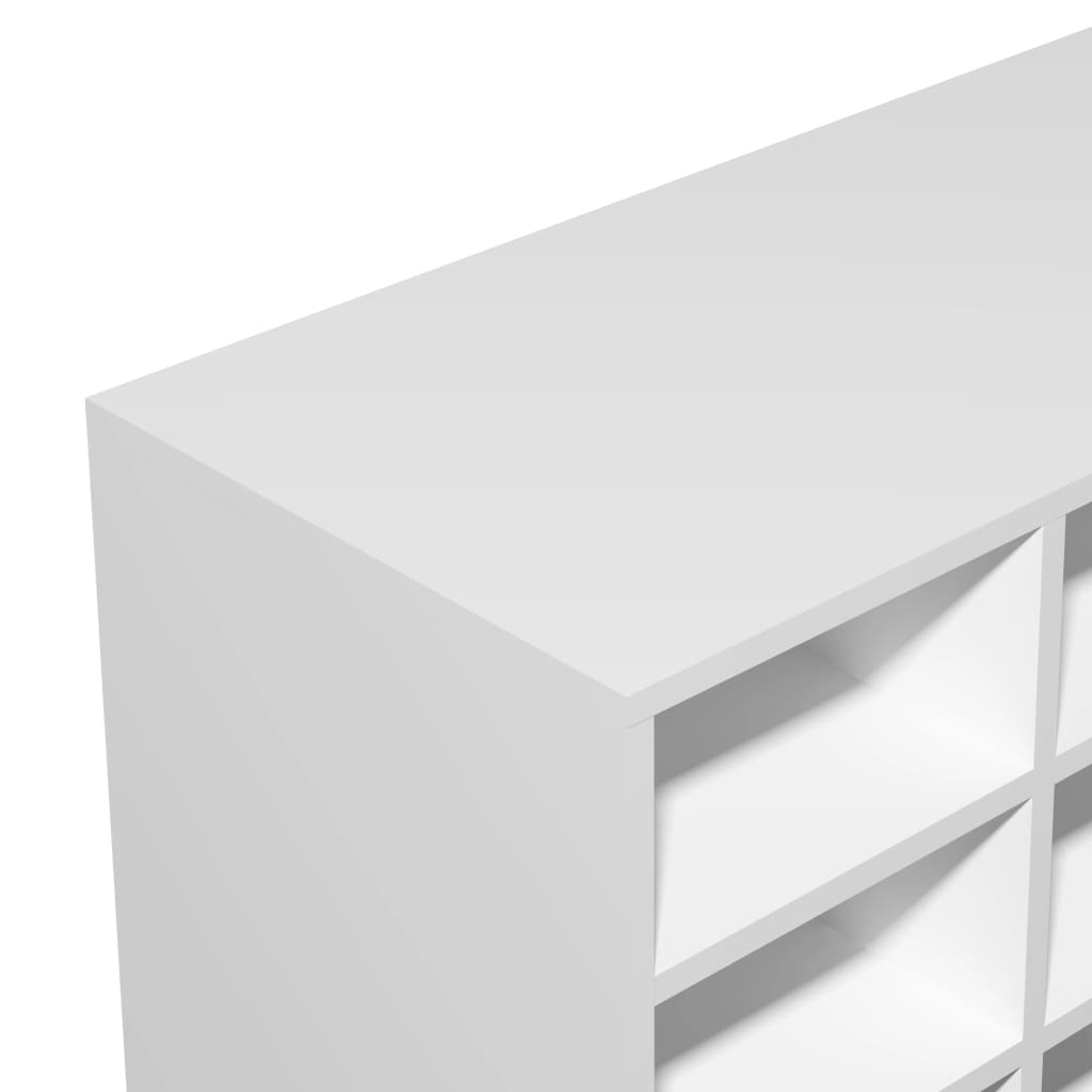 Shoe Rack Chipboard White