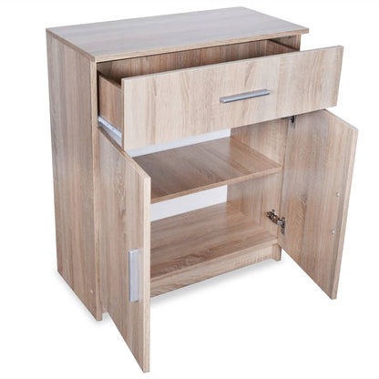 Sideboard Chipboard Durable Oak