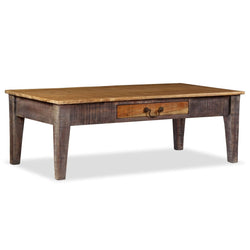 Coffee Table Solid Wood Vintage