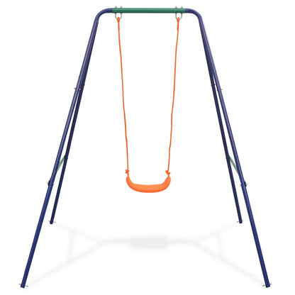 2-in-1 Single Swing and Toddler Swing Orange