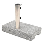 Parasol Base Granite Rectangular 25 kg