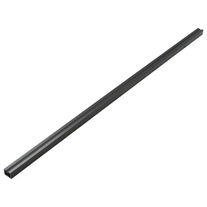 WPC Decking Boards with Accessories 10 mÃ‚Â² 4 m Grey