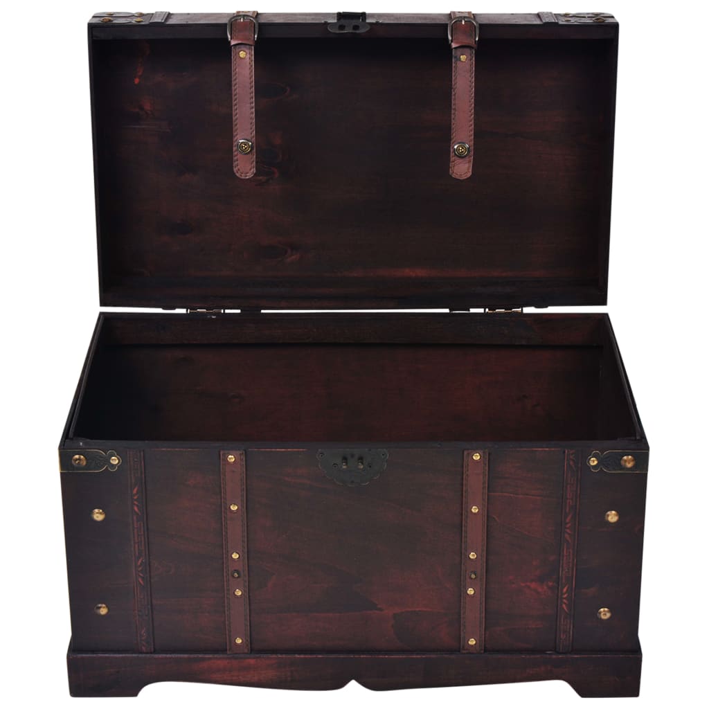 Vintage Treasure Chest Wood