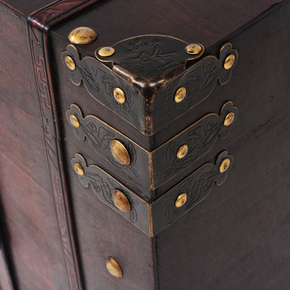 Vintage Treasure Chest Wood