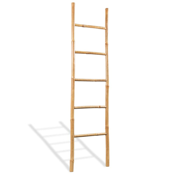  Bamboo Towel Ladder 5 Rungs 150cm | HomeAndLiving