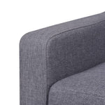 Armchair Grey Fabric