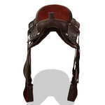 Western Saddle, Headstall&Breast Collar Real Leather 15