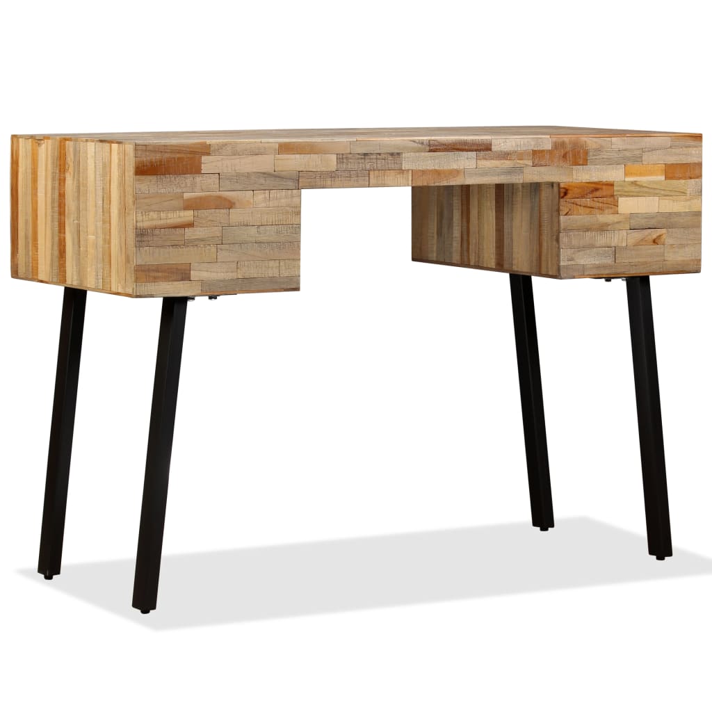 Writing Desk Solid Reclaimed Teak