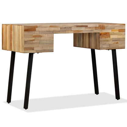 Writing Desk Solid Reclaimed Teak