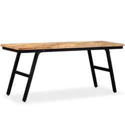 Bench Reclaimed Durable Teak and Steel