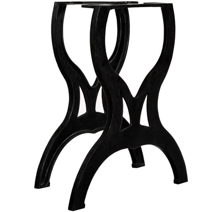 Dining Table Legs Cast Iron 69x71cm