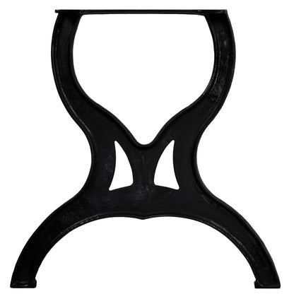 Dining Table Legs Cast Iron 69x71cm