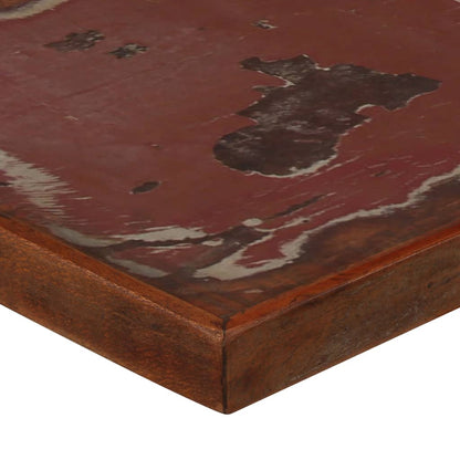Bar Table steel Solid Reclaimed Wood Multicolour