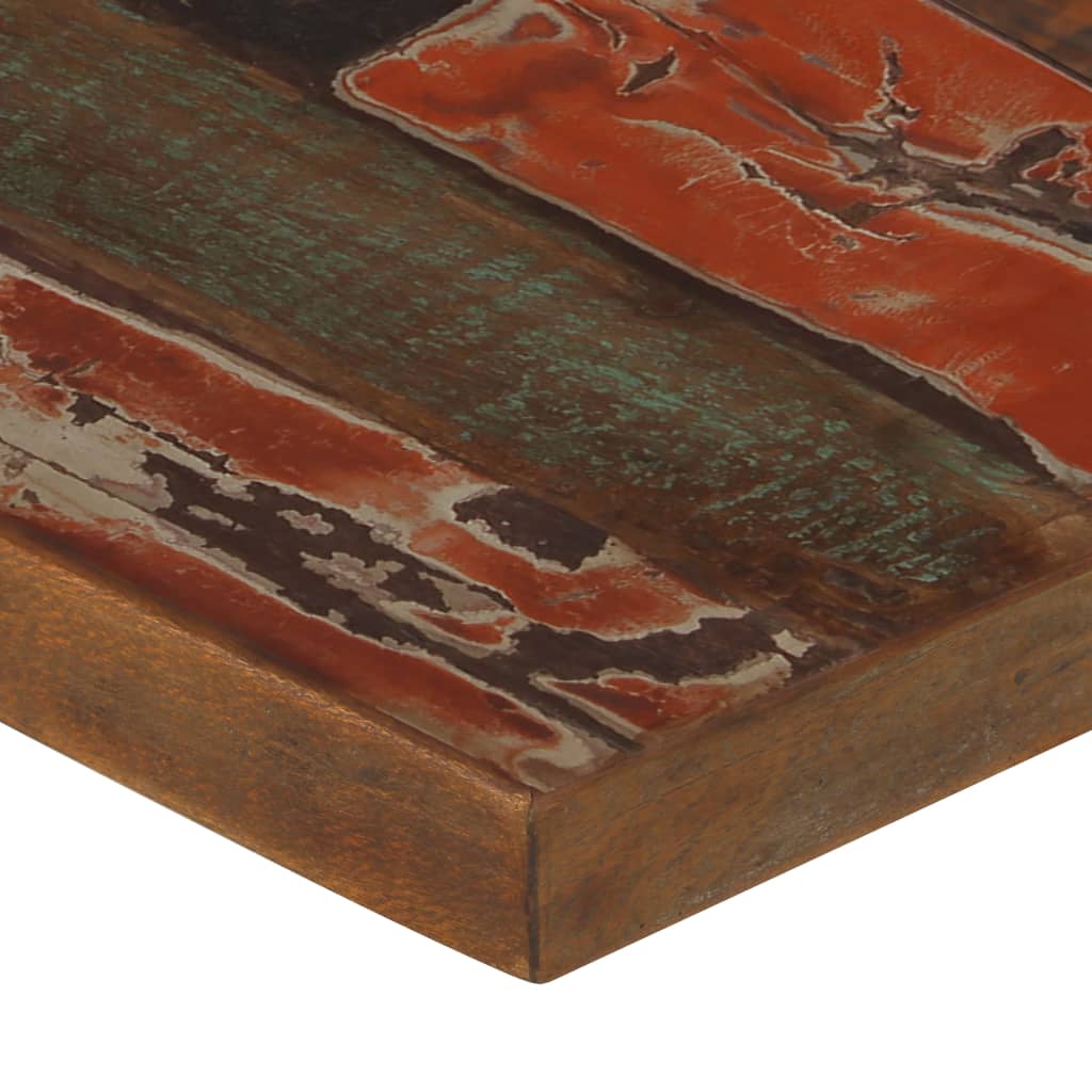 Bar Table Solid and Durable Reclaimed Wood Multicolour