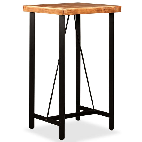  Bar Table industrial Solid Sheesham Wood