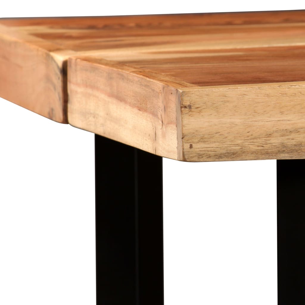 Bar Table Dining  Solid Sheesham Wood