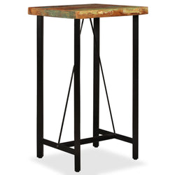 Bar Table Handmade Solid Reclaimed Wood