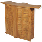 Folding Bar Table  Solid Teak Wood