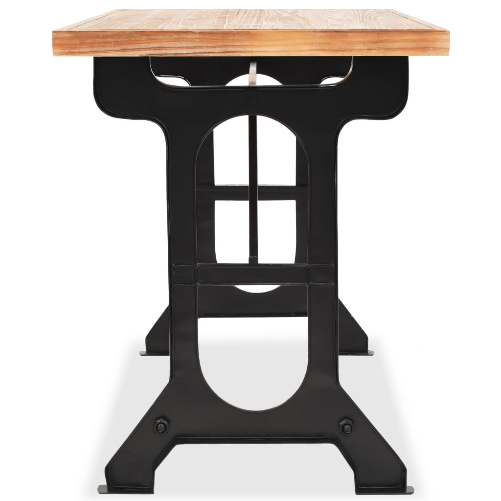 Dining Table Solid Fir Wood Top
