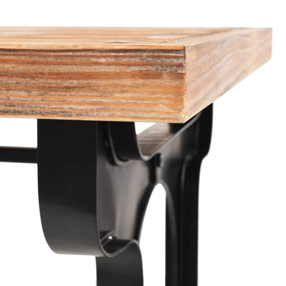 Dining Table Solid Fir Wood Top