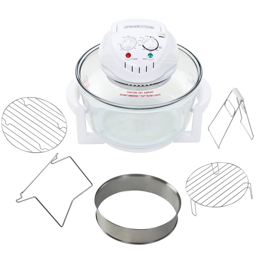 Halogen Convection Oven with Extension Ring - 40×33×32cm