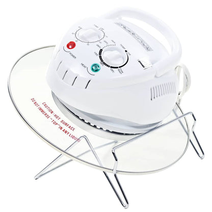 Halogen Convection Oven with Extension Ring - 40×33×32cm