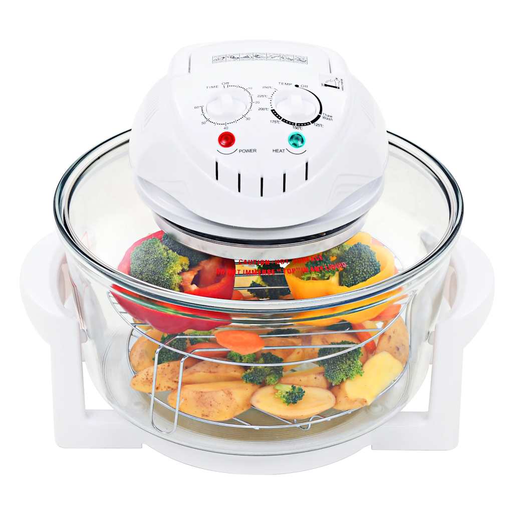Halogen Convection Oven with Extension Ring - 40×33×32cm