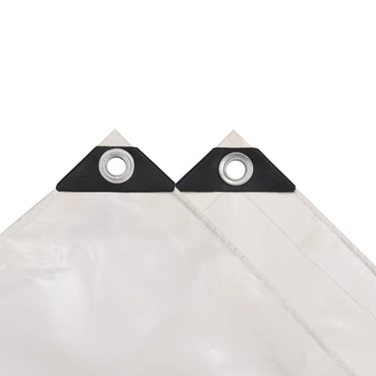 Tarpaulin 650 g/m², White - 4×4m