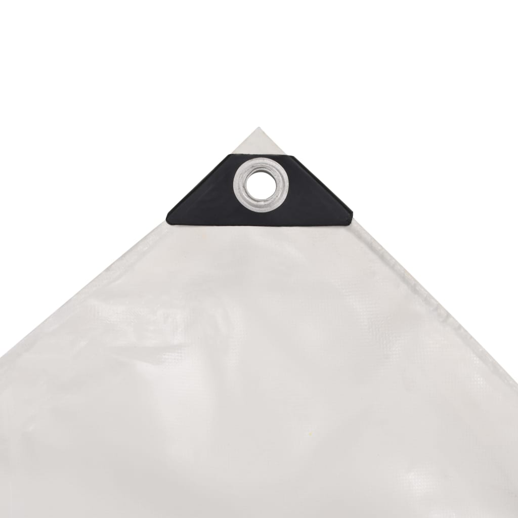 Tarpaulin 650 g/m², White - 4×4m