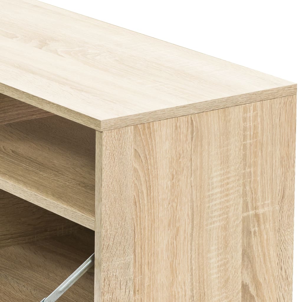 TV Cabinet Chipboard Oak