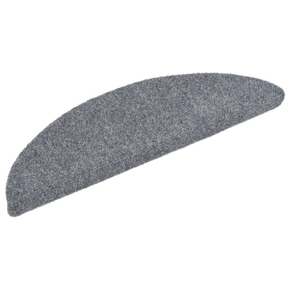 15 Self-adhesive Stair ats Needle Punch (Light Grey)