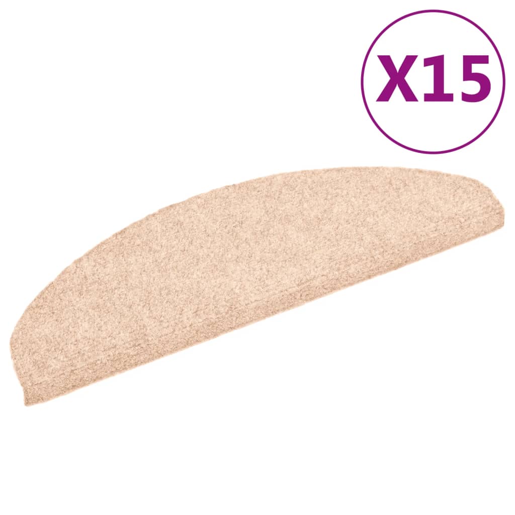 15 pcs Self-adhesive Stair ats Needle Punch--Brown