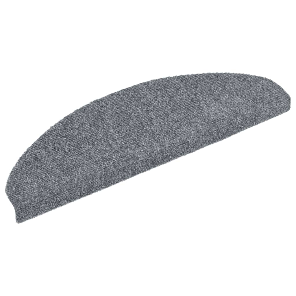 15 Self-adhesive Stair ats Needle Punch--Light Grey