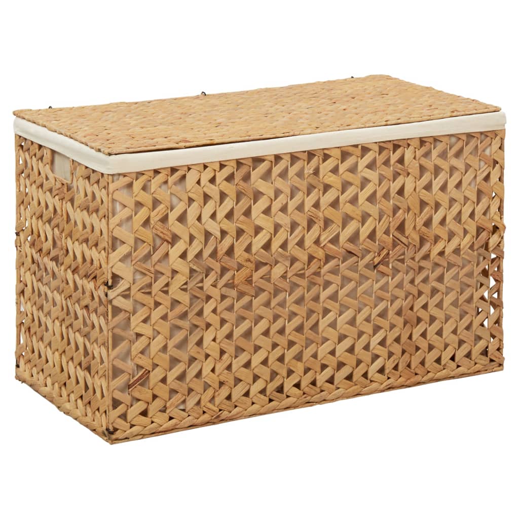 Laundry Basket Water Hyacinth Brown