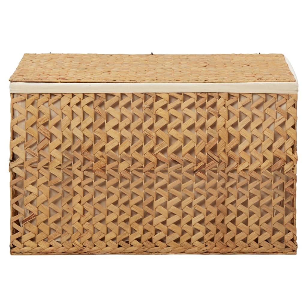 Laundry Basket Water Hyacinth Brown