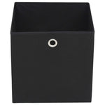 Storage Boes 4 pcs Non-woven Fabric Black