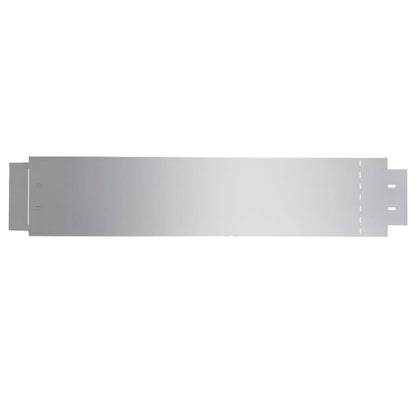 Lawn Fence 10 pcs Galvanised Steel