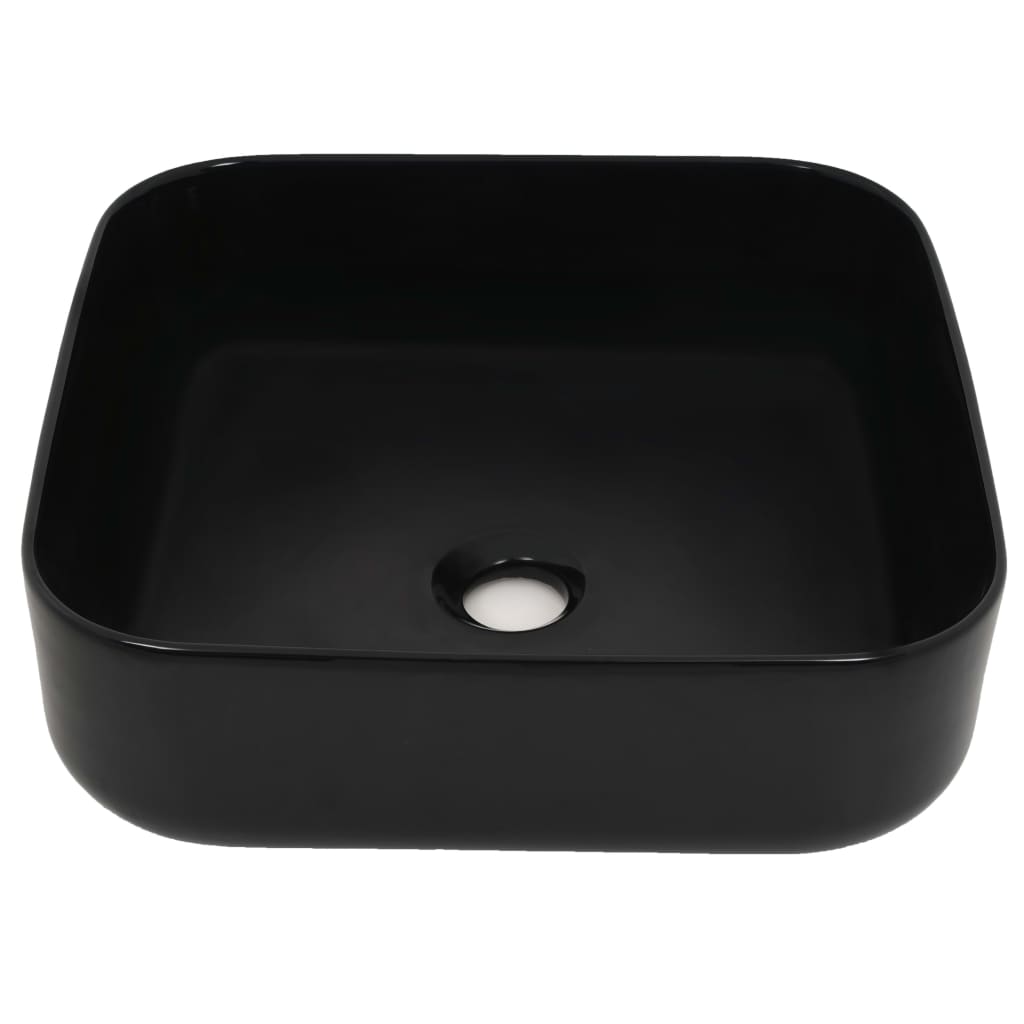 Basin Ceramic Square "Black"