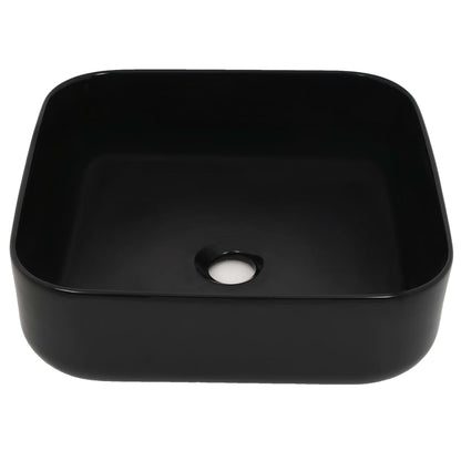 Basin Ceramic Square "Black"