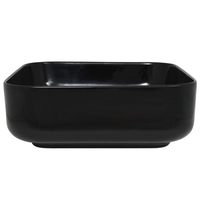 Basin Ceramic Square "Black"