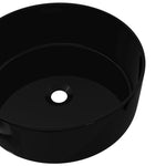 Basin Ceramic Round  Black
