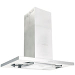 Island Range Hood 90 cm Stainless Steel 756 mÃ‚Â³/h LED
