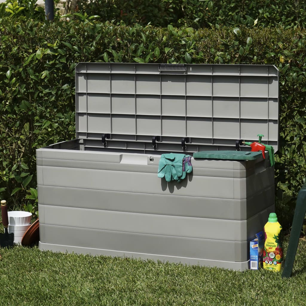 Garden Storage Box Grey