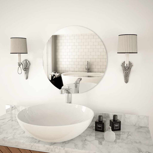  Wall Mirror 50 cm Round Glass