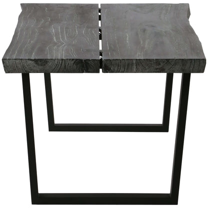 Coffee Table Solid Mindi Wood Grey