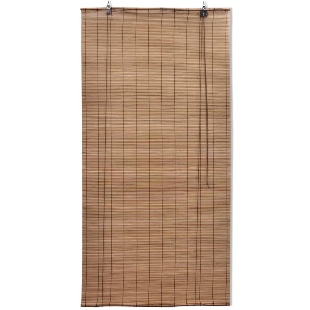 Roller Blind Bamboo Brown - 140×220cm