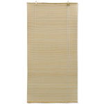 Roller Blind Bamboo Privacy Natural